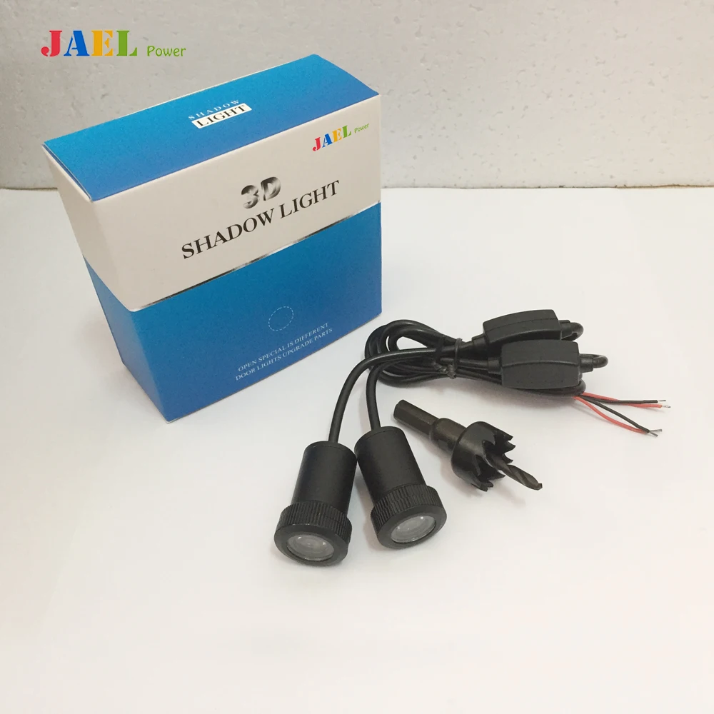 2 قطع LED باب السيارة مرحبا ضوء حالة ل DAF Led مصباح شعار مجاملة led سيارة جهاز عرض ليزر شعار شبح ظل ضوء