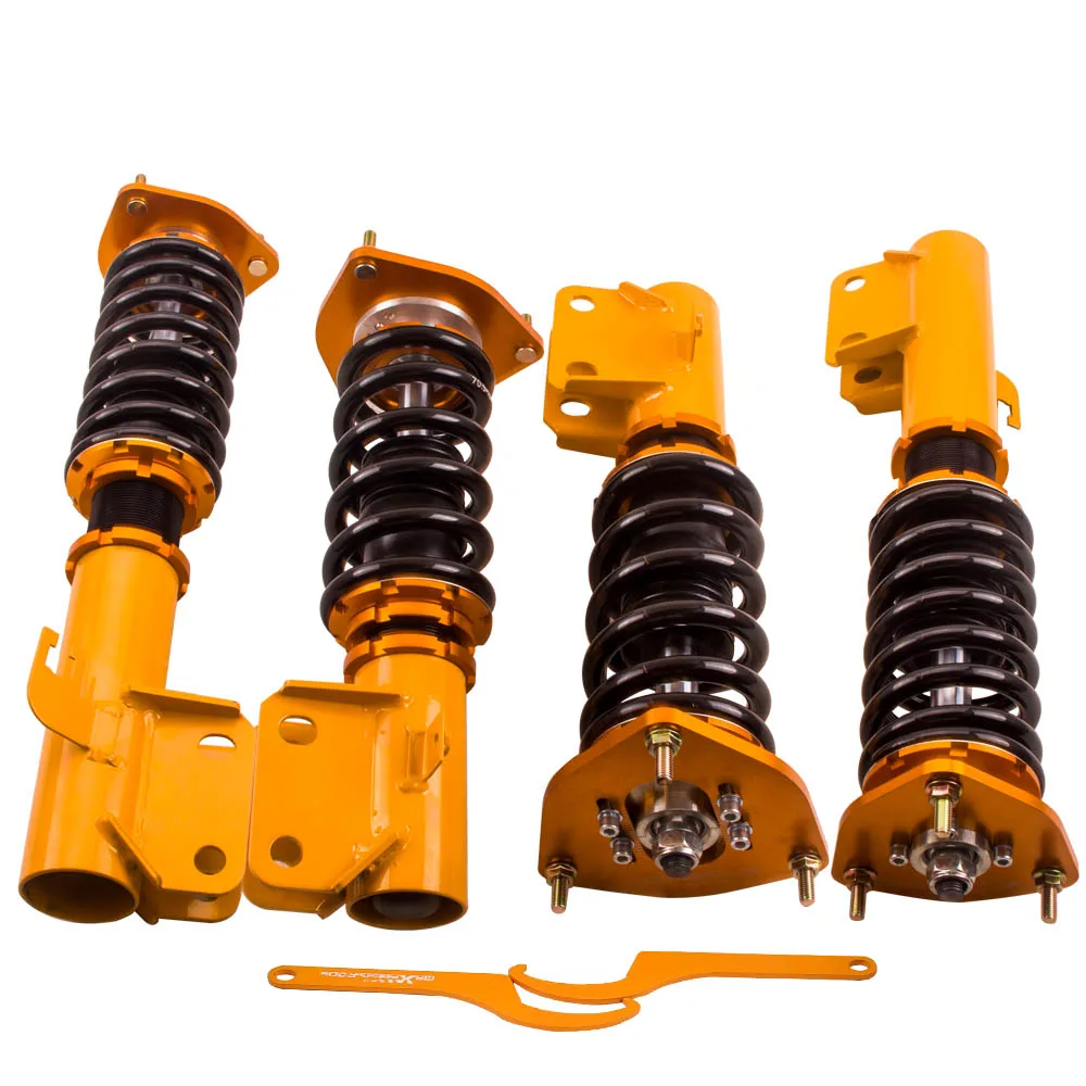 Coilovers Suspension Coil Struts for Subaru Impreza WRX GC8 Camber Plates Spring Damper Force