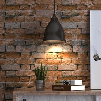 

Deep Embossed 3D Brick Wallpaper Modern Vintage Stone PVC Wall Paper Restaurant Cafe Background Wall Decor Vinyl Retro Wallpaper