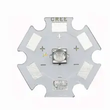 5 шт. Cree XT-E 1 Вт-5 Вт Королевский синий 450NM-452NM XTE высокая мощность светодиодный излучатель лампы с 20 мм Звезда База для растениеводства