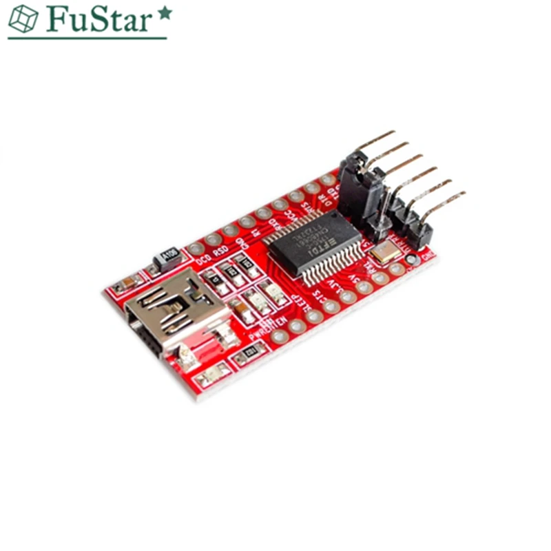 1 шт. FT232RL FT232 FTDI USB в TTL 3 В 5 модуль адаптера загрузочный кабель для мини