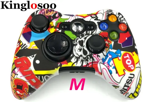 Camouflage Camo Controller Skin Rubber Case Silicone Gel Soft Sleeve Protective Cover For Xbox 360 Game Pad Cases Aliexpress