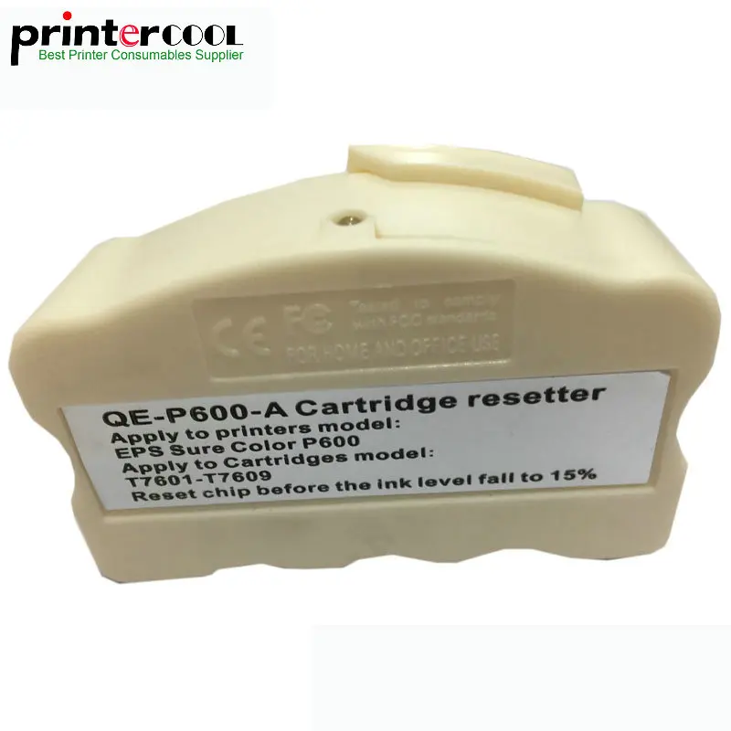 

T7601-T7609 Cartridge Resetter For epson P600 Chip Resetter for Epson Surecolor SC- P600 Printer