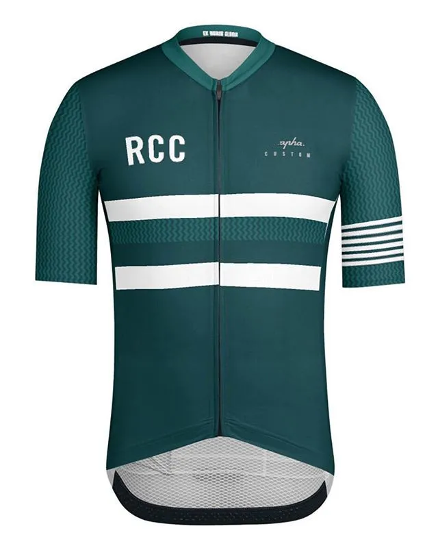 

RCC 2019 Newest PH blue High Quality Striped JERSEY Short sleeve cycling jersey race fit for men MTB road bike shirt