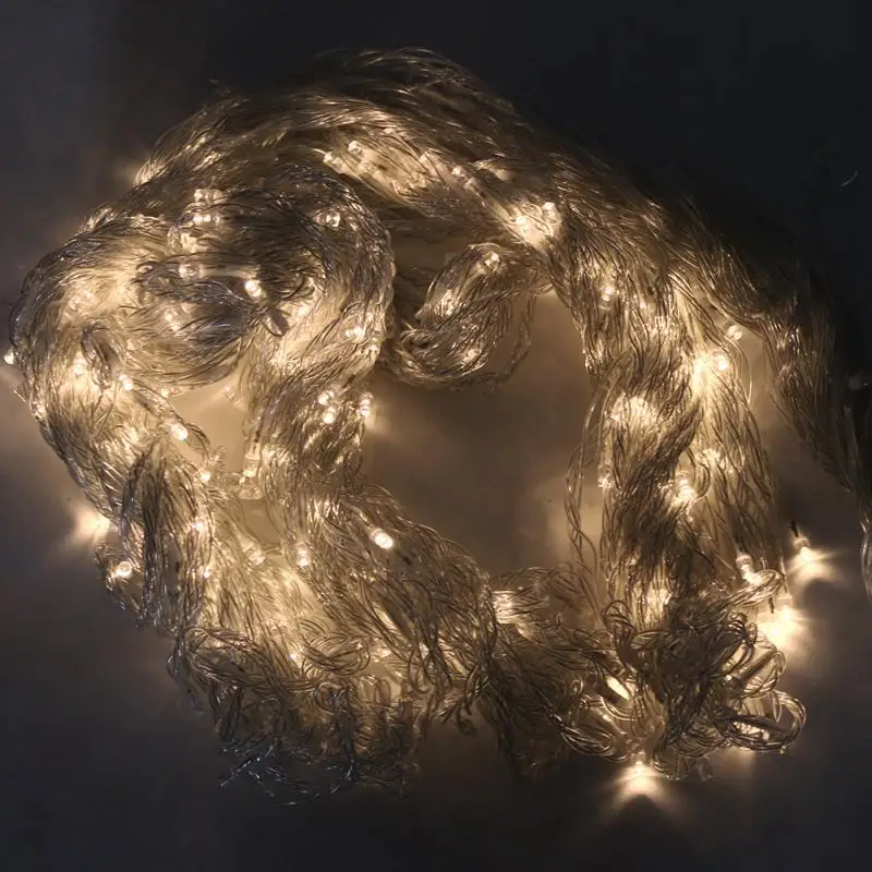 3*3M 336 Led Waterfall Light Water Flow String Lights Wedding Party