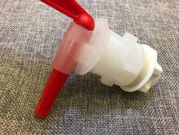 

100pcs/lot Plastic Bottling Bucket Spigot Valve Home Beer Brewing Wine Making Barware Replacement Tap Bar Accessories