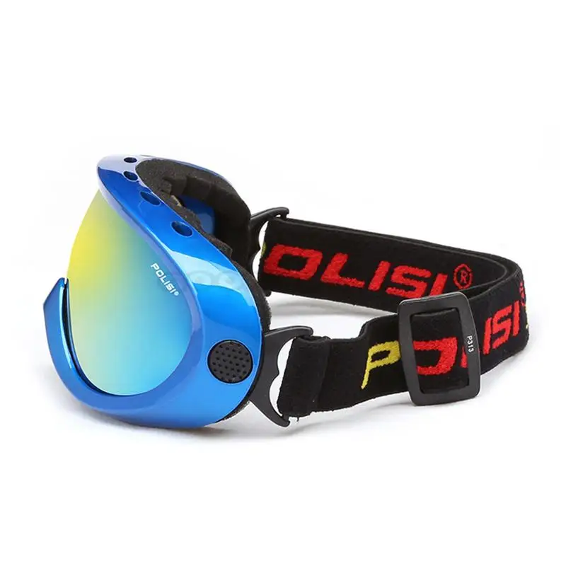 بوليسي الشتاء على الجليد تزلج نظارات الأطفال الاطفال UV400 الثلوج يندبروف نظارات مكافحة الضباب التزلج الرياضة واقية نظارات