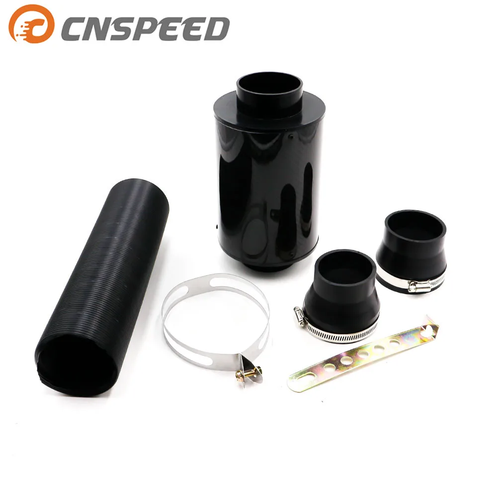 

CNSPEED Cold Feed Induction Kit & Carbon Fibre Air Filter Box without Fan Cold Feed Induction Kit Air Intake Kit