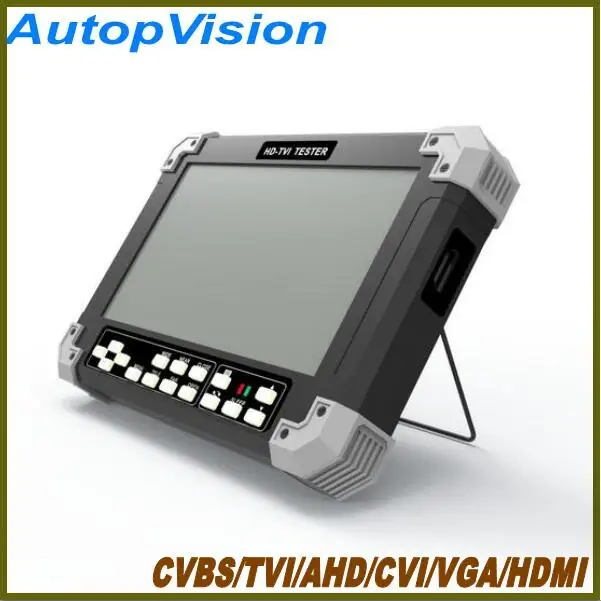 NEW 7Inch X42TAC-5M AHD camera tester CCTV tester monitor support CVBS/TVI/CVI/AHD/VGA/HDMI cctv tester 12V/0.8A ouput