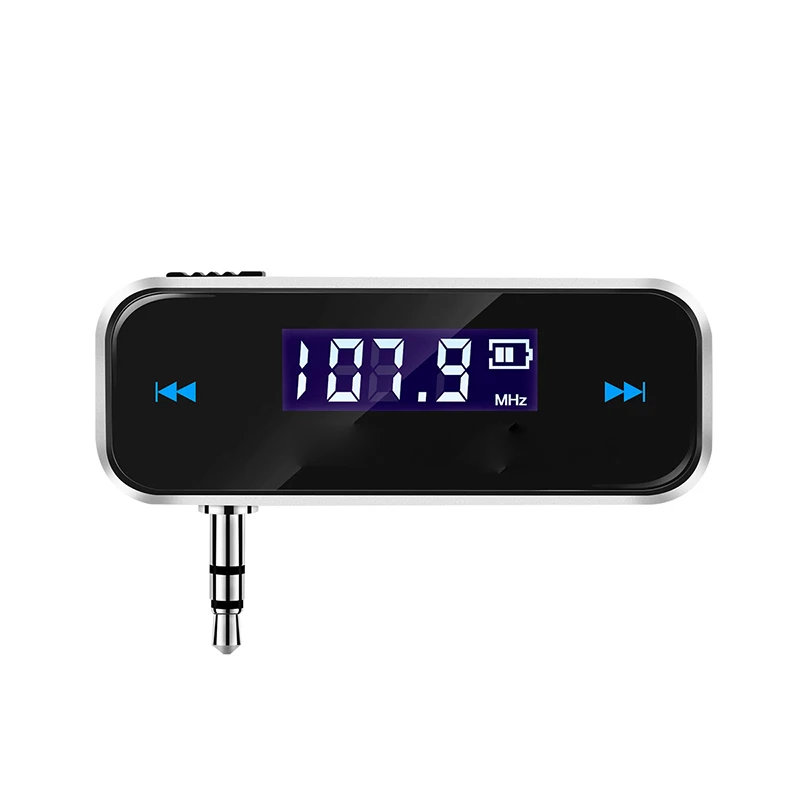 

Wireless Mini FM Transmitter 3.5mm In-car Car Music Audio MP3 Player Transmitter for iPhone 4 5 6 6S Plus Samsung iPad
