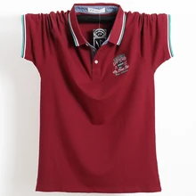 Мужская рубашка поло размера плюс, Евро Размер 4XL 5XL, высокое качество, 95% хлопок, летняя рубашка, 3D вышивка, Tace& Shark Polo, мужская одежда