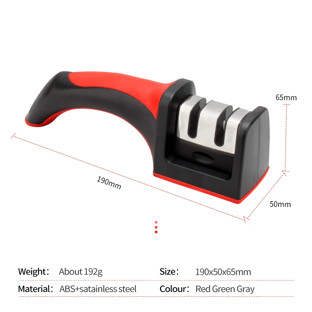 Sowoll 3 в 1 точилка для кухонных ножей для ножниц из нержавеющей стали керамические ножи Заточка инструменты бытовой гостиничный аксессуар