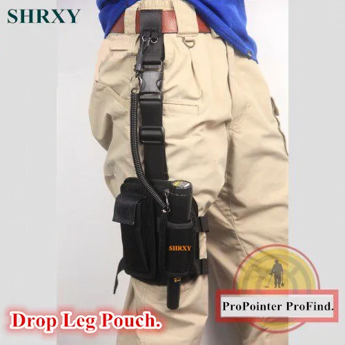 pinpointer Holster Metal Detector ProFind Drop leg Bag for PinPointing Xp pointer detector leather tool bag