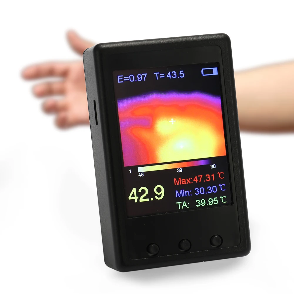 Портативный цифровой Инфракрасный Тепловизор Термографическая камера Инфракрасный датчик температуры