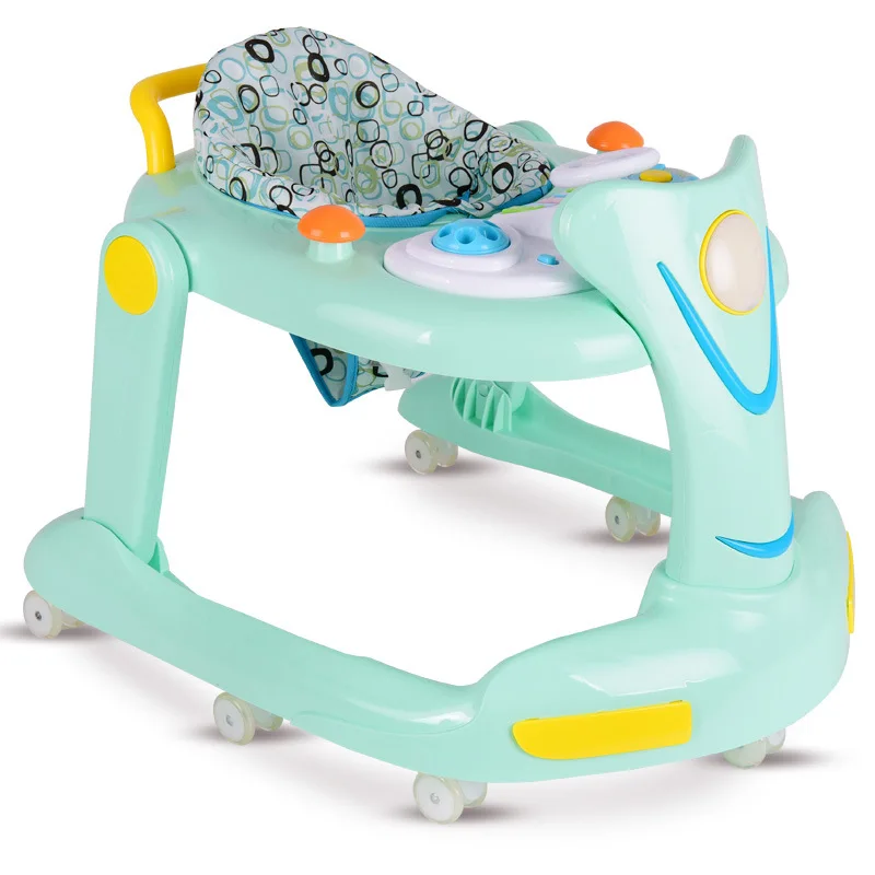 

Baby Walker with Wheels 6-18 Months Music Learn To Walk Walking Assistant Toy Car Safety Baby Walker Antirollover Multi Funcion