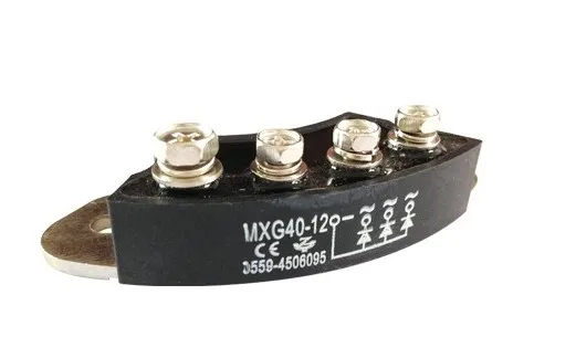 

Rectifier controller module: MXY40-12 MXG40-12 40A / MXY50-12 MXG50-12 50A 1200V ( Four terminal / Installation pitch 70mm)