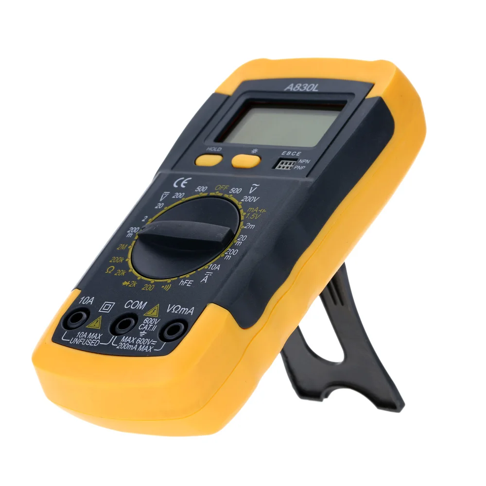 Digital Multimeter AC//DC Voltmeter//Ammeter//Ohmmeter Volt Tester Meter Testing UK
