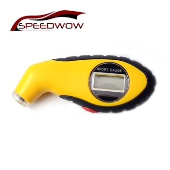 

SPEEDWOW Auto Car Motorcycle Tire Pressure Gauge Tester Meter Tool Tyre Tire Air Pressure Gauge LCD Digital Tester