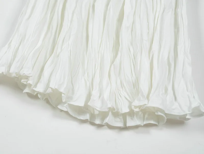 Sherhure, модные тянущиеся женские длинные белые юбки с высокой талией, Женская Весенняя юбка, Faldas Jupe Femme Saia