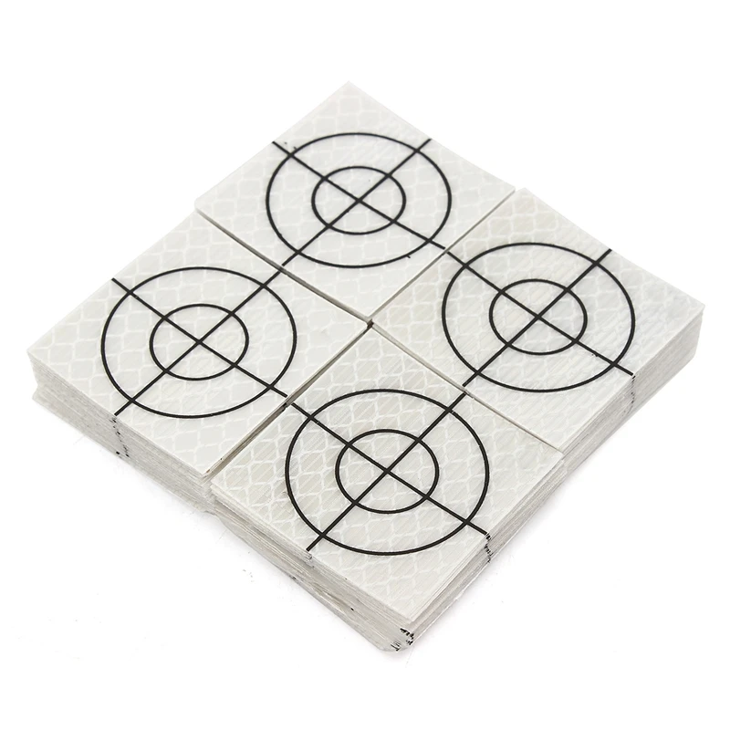 

100pcs Reflector Sheet 40 x 40 mm Reflective tape target TOTAL STATION