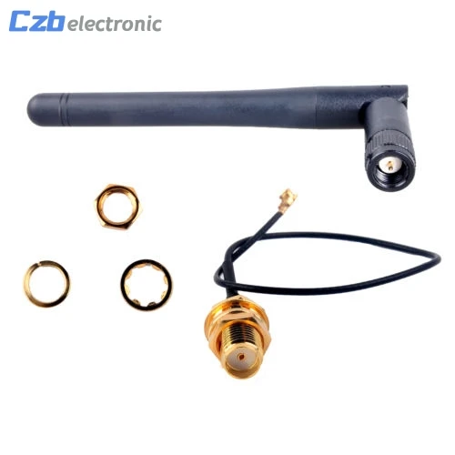 

2.4G SMA Antenna Extension Cable 3DBI Gain Antenna for ESP8266 Serial Wifi Module ESP-02