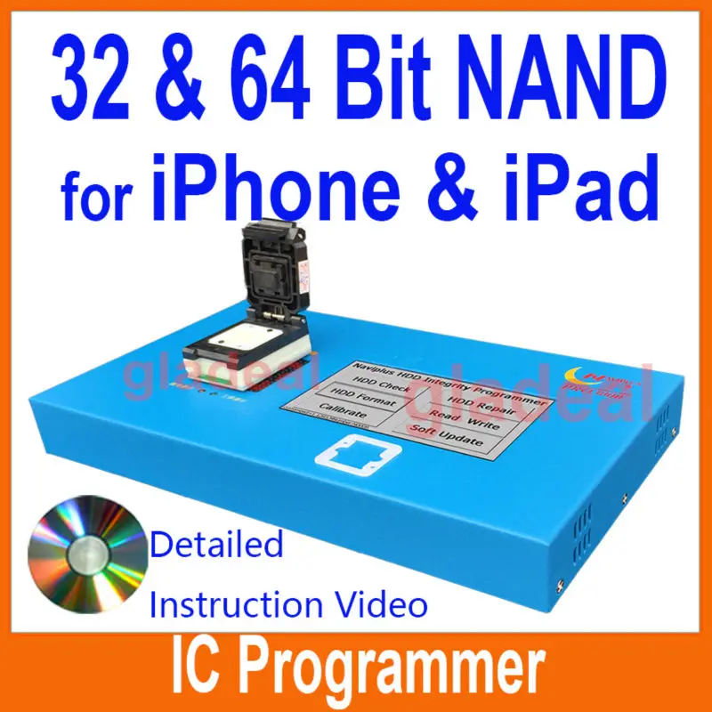32 64 Bit NAND Flash IC Chip Programmer Tool Fix Repair