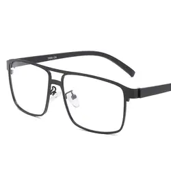 Cubojue оправа для мужских очков полная оправа очки мужские очки по рецепту очки для мужчин модные негабаритные квадратные металлические