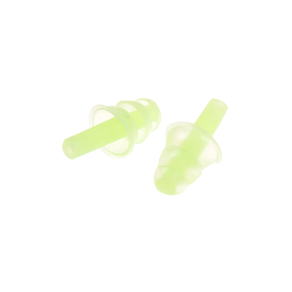 1 Pair Soft Ear Plugs Environmental Silicone Waterproof Dust-Proof Earplugs Diving Water Sports Swimming Accessories