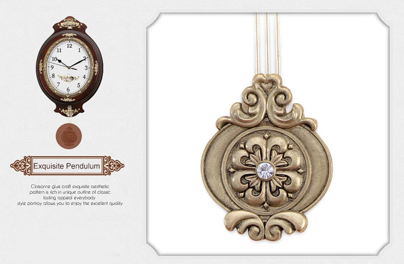 Деревянные винтажные большие настенные часы современный дизайн европейские часы с маятником немой кварцевые часы движение домашний Декор Гостиная