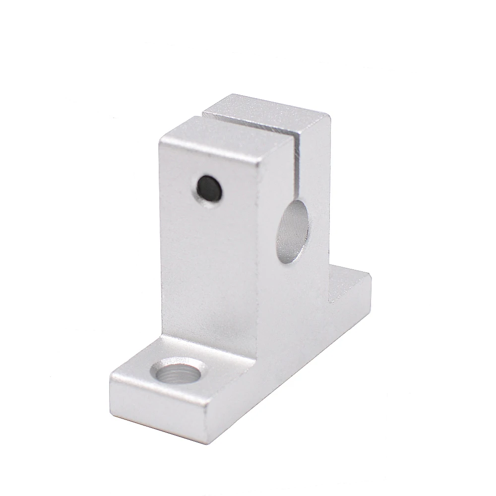 2 قطعة/الوحدة SK8 SK10 SK12 رمح خطي السكك الحديدية دعم XYZ الجدول CNC 3D الطابعات أجزاء انزلاق جزء الاكسسوارات رمح نهاية