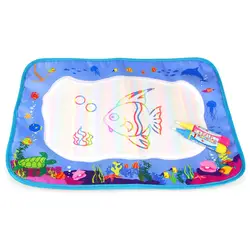 Горячая Распродажа детский волшебный коврик для рисования водой с радужным цветным свитером доска для рисования водой подарок для детей