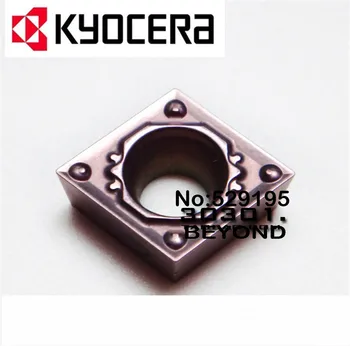 

kyocera CCMT060202-HQ CCMT060204-HQ PR1125 Carbide Inserts CCMT 060202 060204 Lathe Cutter Tools cuchillas de torno Turning Tool