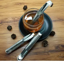 1 шт. многоразовая нержавеющая сталь висячая корзинка для заварки тонкий сетчатый фильтр для чая чай и фильтры для кофе для рассыпной чай PD 001