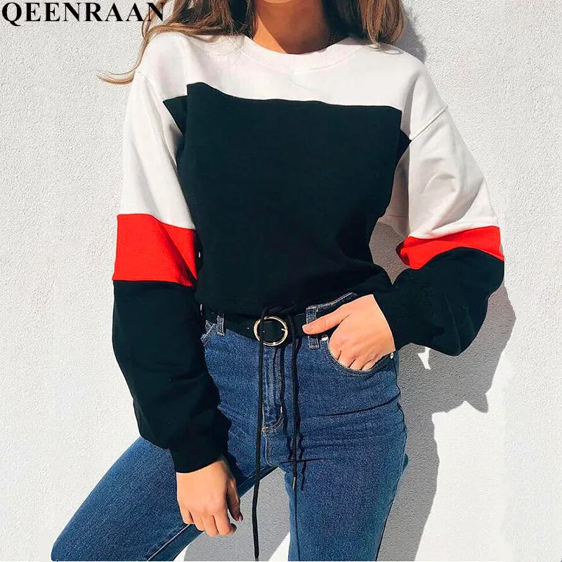 Street Harajuku BTS Hoodies Women Autumn Winter Hit Color