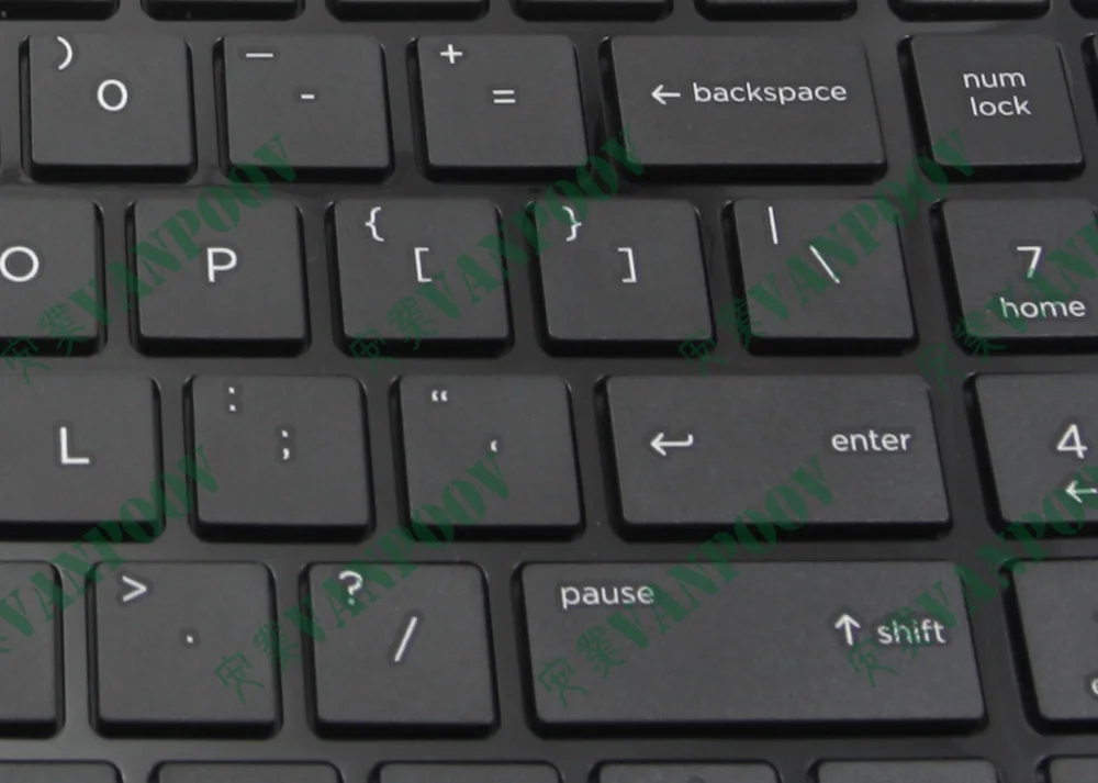 New Laptop US Keyboard For HP Pavilion 17-e028ca 17-e071nr 17-e116dx No Frame