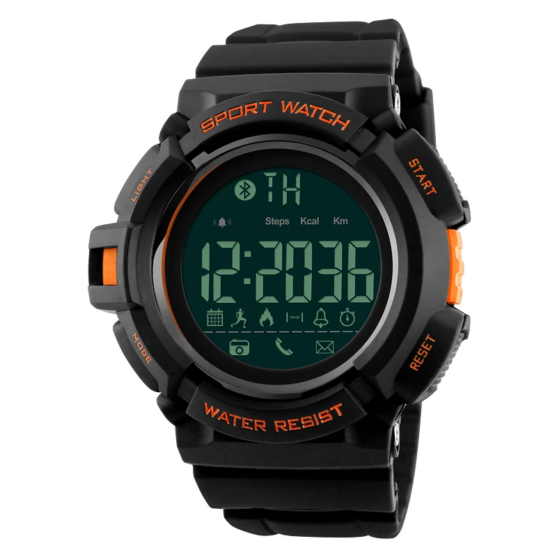 

Mobile Phone Bluetooth Sports Waterproof Electronic Watch Smart Step 2018 New Moment Sport Wrist Clock Top Brand Luxury 61