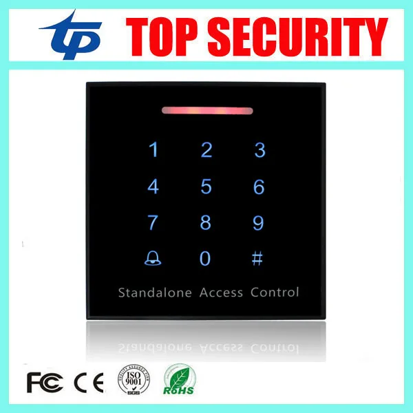 

5pcs 800 users RFID card access controller touch keypad standalone single door access control card reader door security system