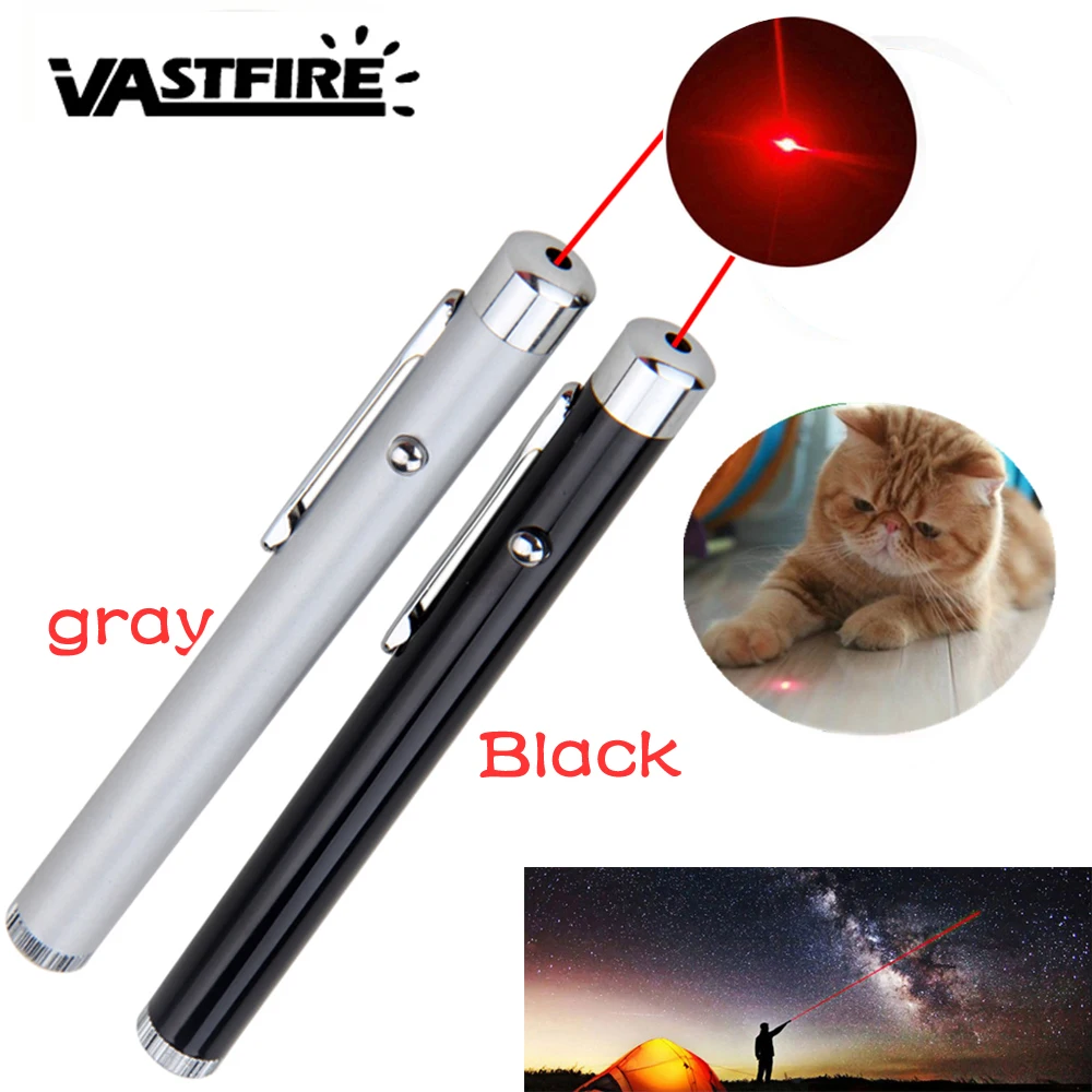 VastFire лазерный прицел для охоты указка 200 м 1 МВт красная точка лазерная указка ручка луч светильник мощный 650 нм лазер указка без батареи