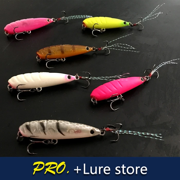 3pcs 45mm hard plastic pencil lure baits , mini hydro stick pencil