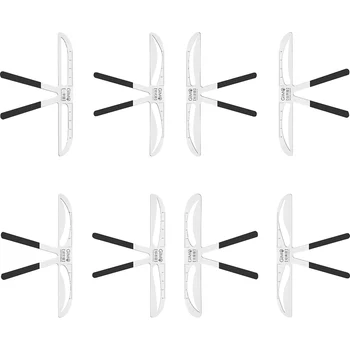 

8 Styles Eyebrow Ruler Three-point Positioning Balance Ruler Eyebrow Ruler