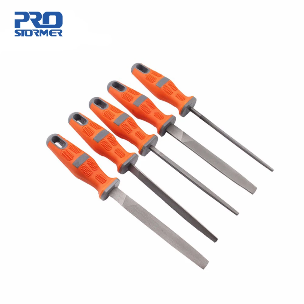 

PROSTORMER 5Pcs/Set Durable Woodworking DIY File Set CarvingFiles Set Metal Filing Needle File Wood Rasp Craft Repair Hand Tool
