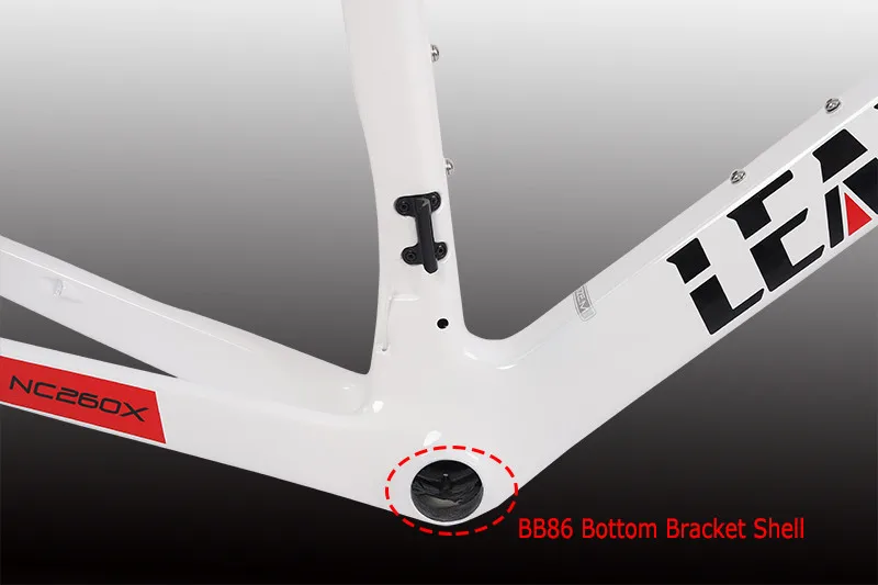 Flash Deal LEADXUS 2019 Newest Disc Brakes Carbon Road Bike Frame T800 Thru Axle Disc Brake Carbon Fiber Bicycle Frame XS/S/M/L/XL 5