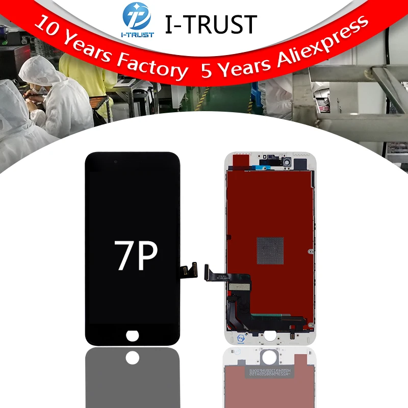 

5PCS For AAA Quality Screen For iPhone 7 Plus LCD Screen With Good 3D Touch Digitizer Display Assembly Free Shipping DHL