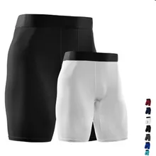 Новые Брендовые мужские Компрессионные шорты летние беговые шорты для бега нижнее белье бодибилдинг Спортивная одежда для занятий йогой Jogger спортивные шорты