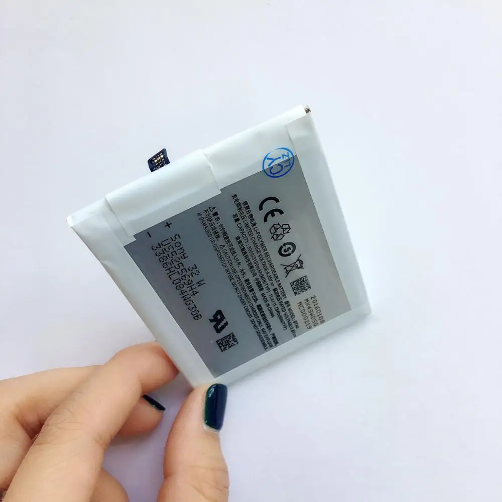 Высокое качество новый оригинальный MX 4 Аккумулятор для Meizu MX4 батарея 3100mAh BT40 BT 40