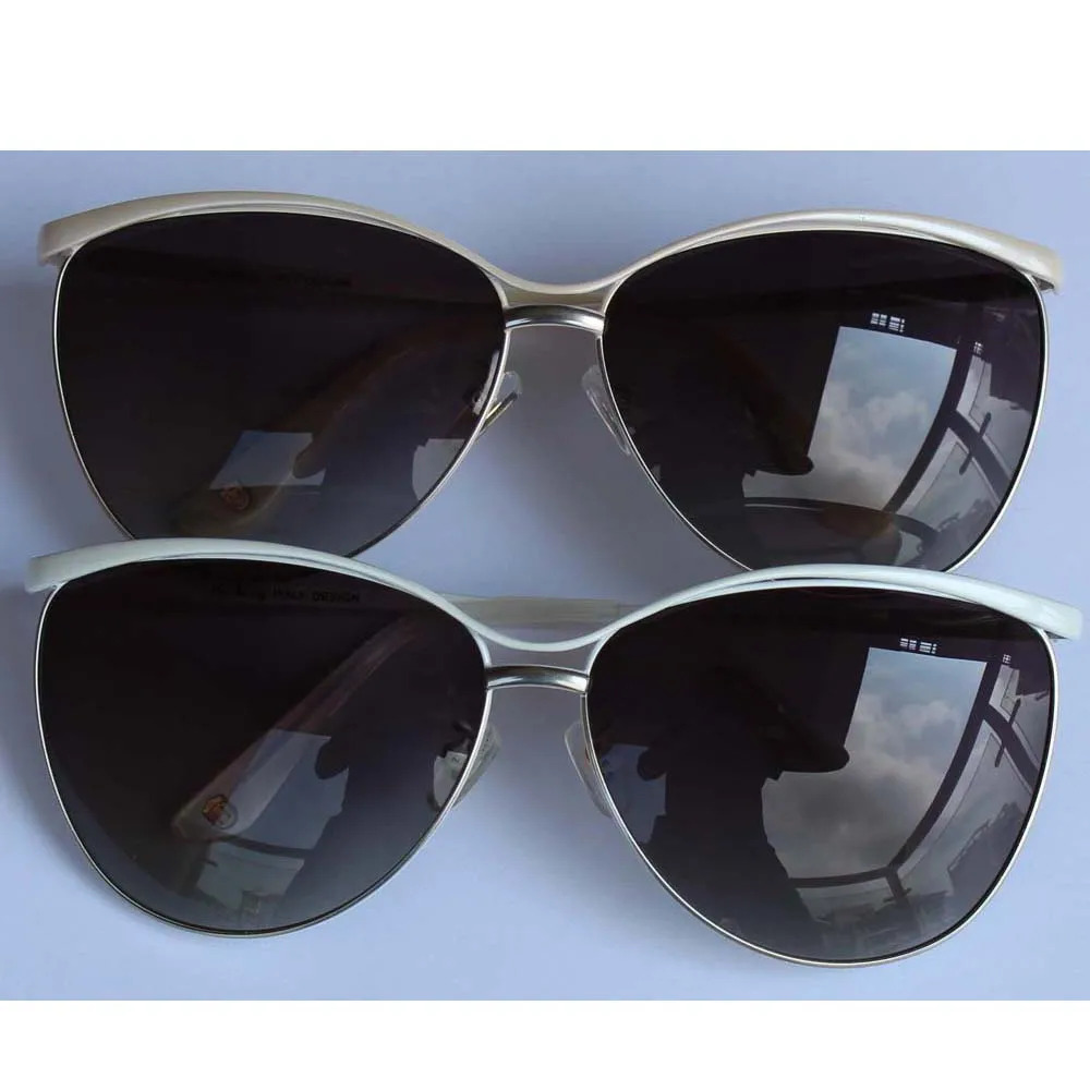 

Oval sunglasses women gafas de sol mujer sport polarized Driving mirror vision cat glasses women polarized white Khaki gray lens