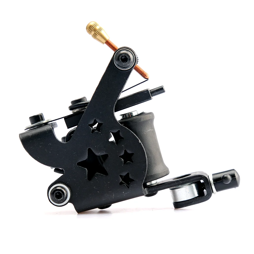 High Quality Liner and Shader Tattoo Machine Coil Black Tattoo Gun Pen