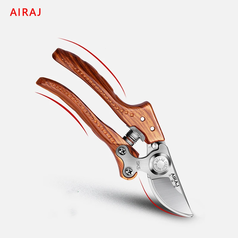 AIRAJ Pruning Shears, Mainly Used in Gardens, Fruit Trees, Flowers and other Home Gardening Scissors