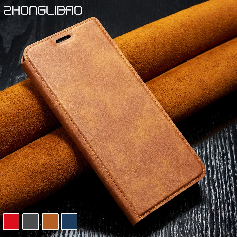 

Ultra Thin Magnetic Luxury Flip Leather Case for Huawei P Smart 2019 P30 P20 Mate 20 Pro Lite Coque Card Wallet Stand Book Cover