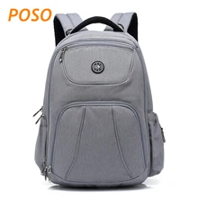 Новые Брендовые мужские туфли-POSO рюкзак сумка для ноутбука 15 15,", Чехол для Macbook 15,4", вычислительная 14,1, Прямая PS03